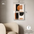 thumbnail image 5 of Divided Circle I Canvas Geometric Abstract by Art Remedy, Gallery Wrapped, 16 x 24, 5 of 7