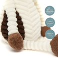 thumbnail image 2 of Lindo peluche almohada perro marrón peluche juguete almohada Kawaii Plus, 2 of 4