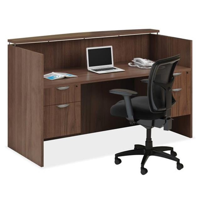 Office Source OS77MA Maple OS Laminate Typical Reception Desk