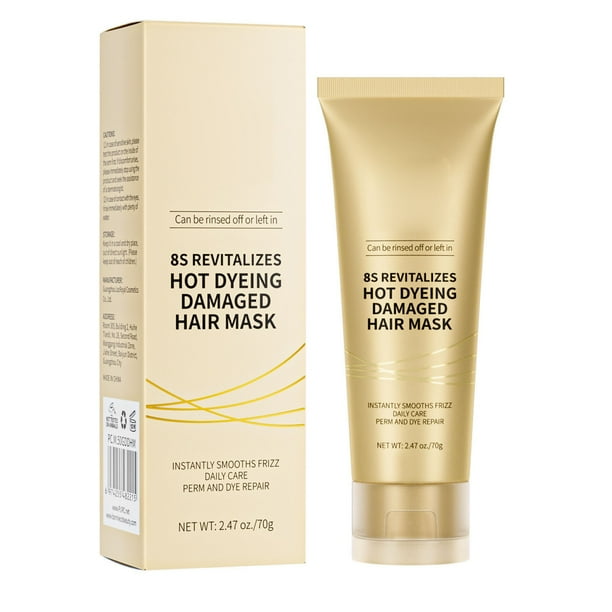 Productos para el cuidado del cabello Mascarilla reparadora Acondicionador nutritivo, suavizante y brillante para el cabello, que mejora la densidad capilar y el daño Crema horneada Fundas para sillas