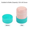 thumbnail image 3 of Uxcell 90mm ID Anti-slip Bottom Sleeve Cover Water Bottle Boot Cyan, 3 of 5