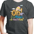 thumbnail image 3 of Dr. Seuss - Oh The Places You'll Go - Toddler And Youth Short Sleeve Graphic T-Shirt, 3 of 6