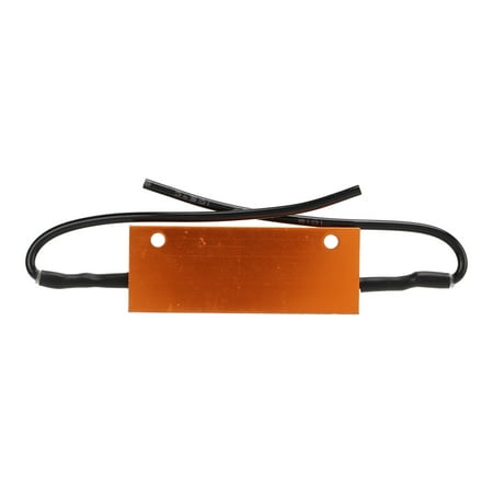 

Zaqw LED Resistor Stub LED Turn Signal Resistor 2Pcs 100W6Ω Short Circuit Load Resistor LED Turn Signal Decoding Resistance For Instrument Fog Lamp