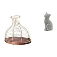 thumbnail image 1 of Elegante Jarrón De Resina Con Forma De Gato Para Sujetar Corchos De Vino, Figura Decorativa Multiusos única, Escultura Práctica De Colección Para Cocina, Sala De Estar, Dormitorio, Entrada,, 1 of 8