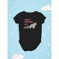 thumbnail image 3 of Mothers Day Doodle Elephant Bodysuit Infant -Image by Shutterstock,  18 Months, 3 of 4