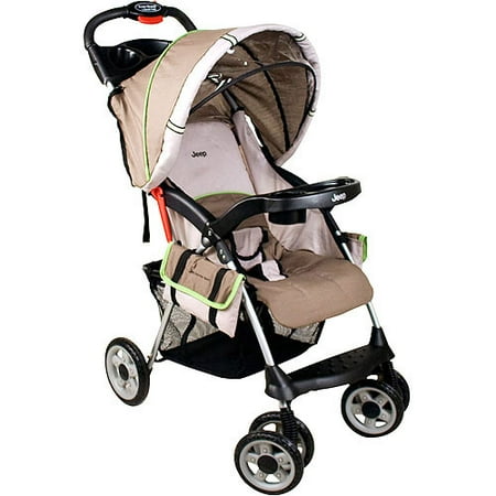 Jeep Cherokee Sport Lightweight Stroller, Tan Impulse