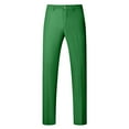 thumbnail image 4 of Zshosam Pants for Men Men's Athletic-Fit Casual Stretch Chino Pant(Green,XXXL), 4 of 4