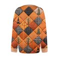 thumbnail image 5 of IYYVV Halloween Sweaters for Women 2026 Button Knit Cardigan Long Sleeve Ghost Graphic Cute Spooky Fall Winter Trendy Tops Saffron L, 5 of 6