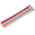 thumbnail image 3 of 60 Pieces Bendable Pencil Flexible Bendy Soft Pencils With Eraser, Colorful, 3 of 5