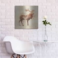 thumbnail image 7 of Luxe Metal Art 'Elk Study v2' by Studio Mousseau, Metal Wall Art, 24"x24", 7 of 7
