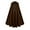 Brown, variant on Hvyesh Gothic Steampunk Cloak Medieval Renaissance Hooded Cape Trendy Role-playing Halloween Stage Capelet with Hood