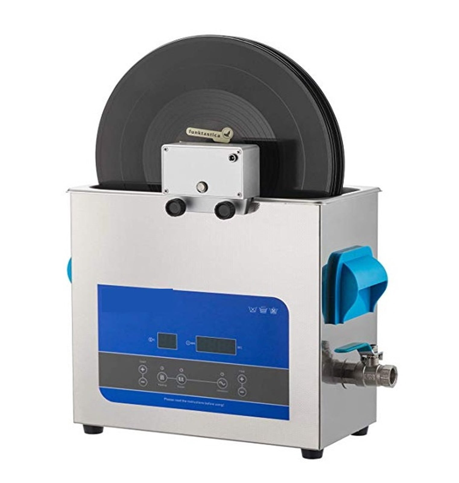 150W 40kHz Ultrasound Cleaning Machine 6L Water Bath Digital Ultrasonic Cleaner For Vinyl Record Jewelry