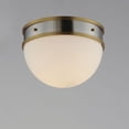 thumbnail image 4 of 12419SWSNSBR-Maxim Lighting-Duke - 1 Light Flush Mount-8.75 Inches Tall and 12.25 Inches Wide-Satin Nickel/Satin Brass Finish, 4 of 5