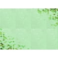 thumbnail image 1 of Ahgly Company Machine Washable Indoor Rectangle Transitional Mint Green Area Rugs, 8' x 10', 1 of 7