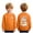 Z01-Orange, variant on Xyant Halloween Shirt Boys Cute Pumpkin/Ghost Graphic Tee Kids Toddler Fall Long Sleeve Tops,Size 2-14 Years