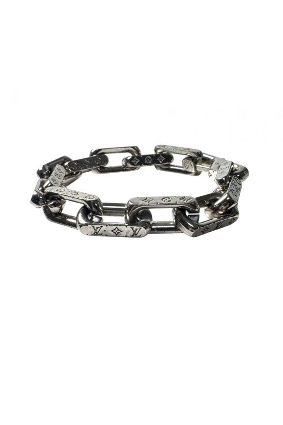 Pre-Owned Louis Vuitton Monogram Collier Chain Bracelet M64223 US1200 #M Women's