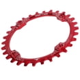 thumbnail image 4 of Positive and Negative Tooth Disc, Aluminum Alloy 104BCD 30T CNC Precision Machining Single Speed Chainring Crank Accessories, 4 of 7