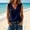 Navy, variant on WRFWUL Womens Cotton Linen Sleeveless Tank Tops Trendy Ruffle V Neck Button Down Vest Elegant Casual Summer Gauze Blouses