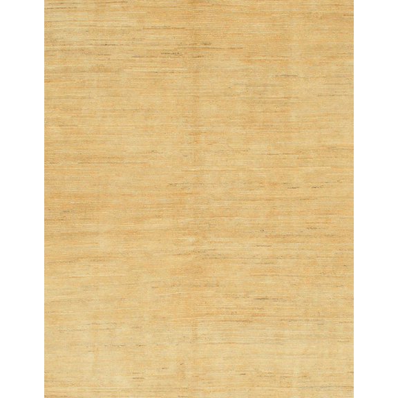 Ahgly Company Machine Washable Indoor Rectangle Abstract Chrome Gold Yellow Area Rugs, 5' x 7'