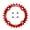 30T RED W/STEEL BOLTS, variant on 32T Narrow Wide Chainring 104 BCD Black Aluminum With 4 Steel Bolts By RocRide For 9/10/11 Speed.