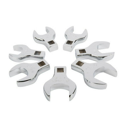 - Sunex 9720 7-Piece 1/2 in. Drive SAE Jumbo Straight Crowfoot Wrench Set