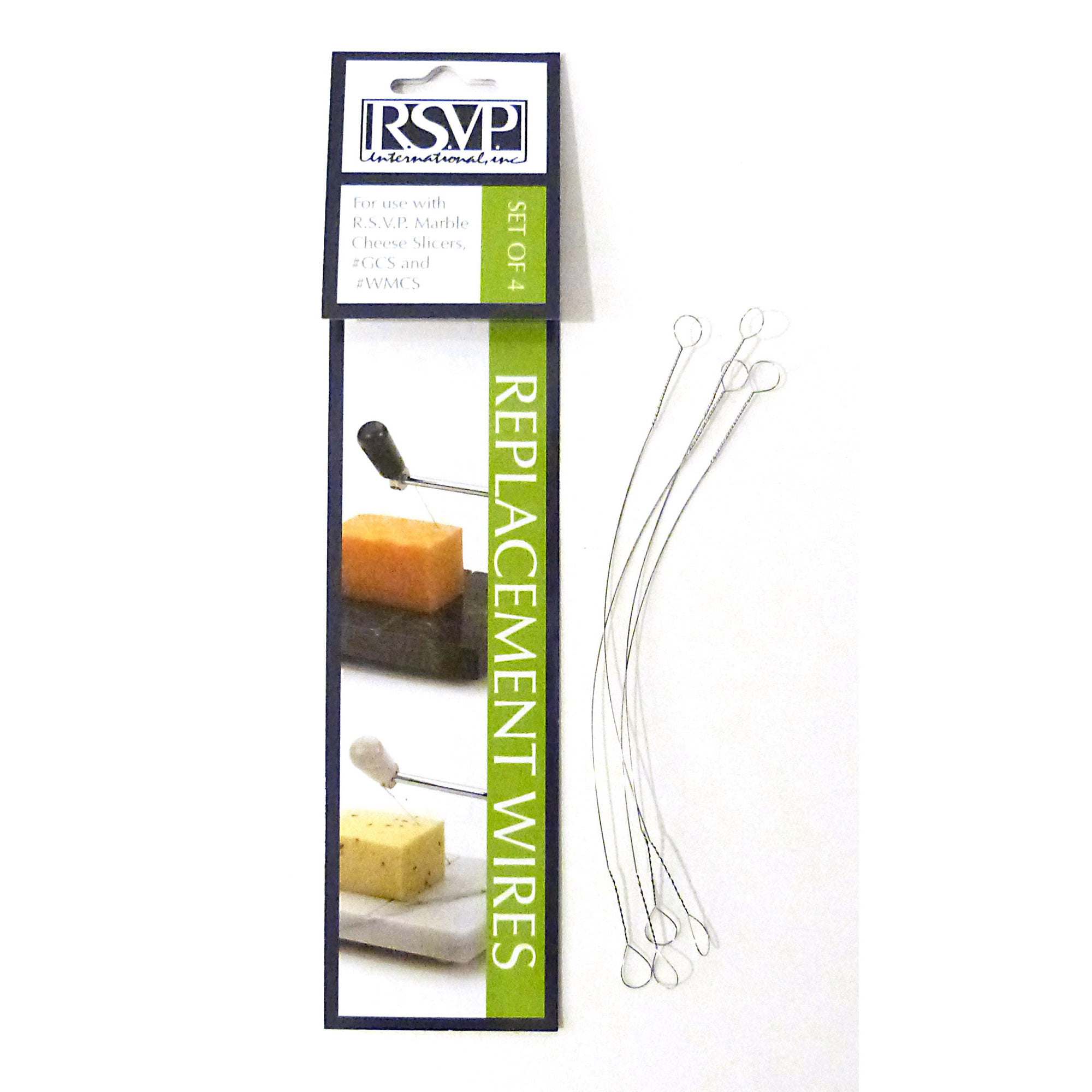 RSVP - White Marble Cheese Slicer
