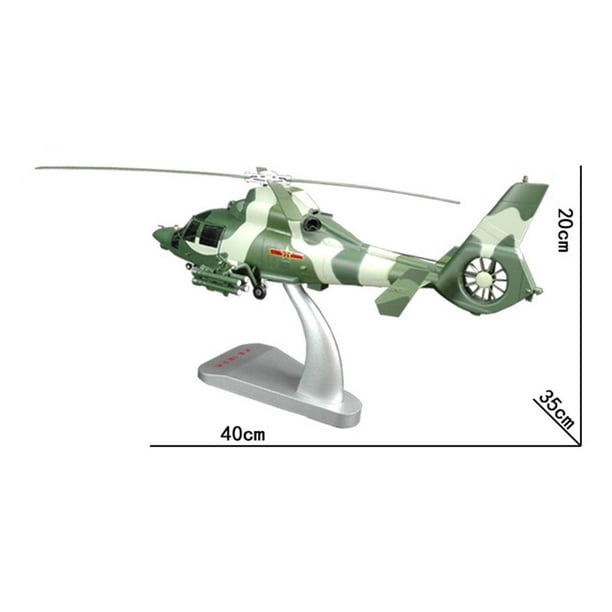 WZ 9 Armed Helicopter 1 32 Alloy Simulated Aircraft Model for Adults Kids