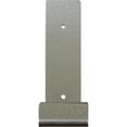 thumbnail image 3 of Ekena Millwork 2"W x 12"D x 7"H Steel Hanging Shelf Bracket, Stainless Steel, 3 of 10