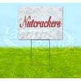 thumbnail image 1 of Nutcrackers Red & Chrome (18" x 24") Yard Sign, Includes Metal Step Stake, 1 of 6