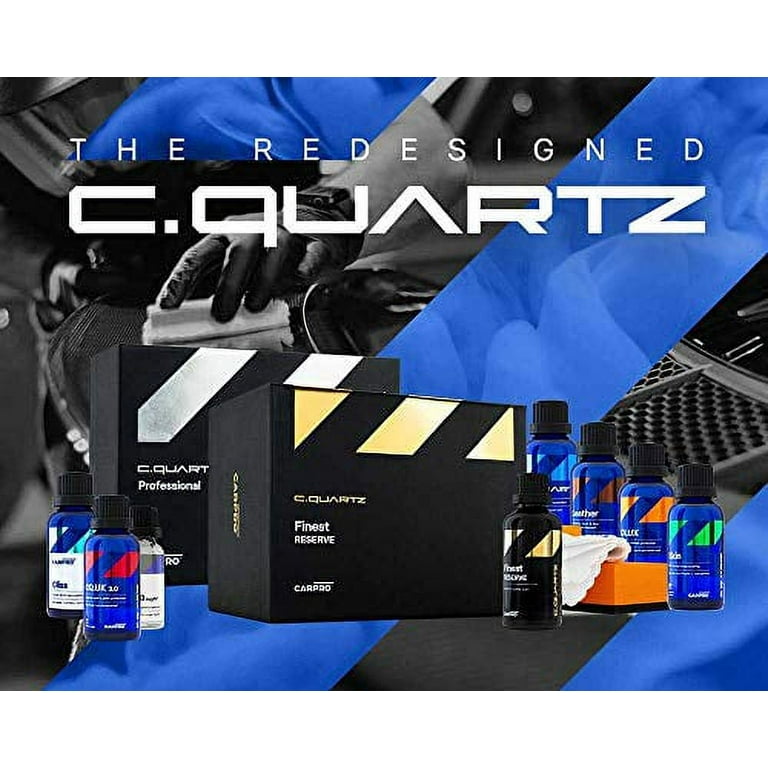 Cquartz UK 3.0 and CarPro Gliss 30ml Combo | 2 Step Ceramic Coating Kit
