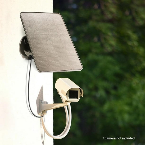 Cargador de células solares de 10 W Paneles solares monocristalinos portátiles de 5 V (negro)