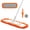 Orange, variant on JEHONN Microfiber Dust Mop with 1 Pad for Wet Dry Floor Cleaning (Orange)