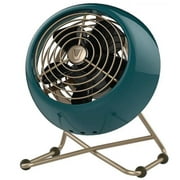Mini Classic Personal Vintage Air Circulator Fan Bladeless Fan - Blue