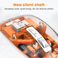 thumbnail image 3 of BT Wire Less Mouse, Transparent RGB Gaming Mouse, BT1 BT2 2.4GHz 3 Mode, 3 Adjustable DPI, Silent Rechargeable Transparent Mouse for PC Laptop Tablet, 3 of 7