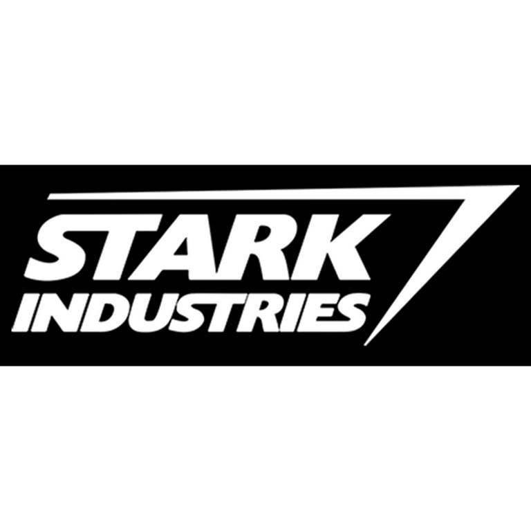 Men's Marvel Stark Industries Iron Man Logo Graphic Tee Black 4X