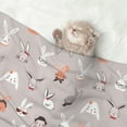 thumbnail image 2 of Naloa Various Rabbits Dog Blanket, 3 Sizes Cat Blanket for Indoor Cats Large Medium Small Dog Gifts-Medium, 2 of 8
