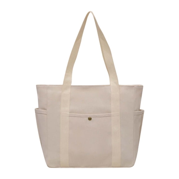 XINXIAOO Versatile Canvas Tote Bag for Commuting & School, Shoulder Cloth Bag for Books