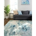 thumbnail image 4 of Unique Loom Chromatic Collection Area Rug - Avalon (9' 6" x 13' 1" Rectangle Light Blue/Gray), 4 of 7