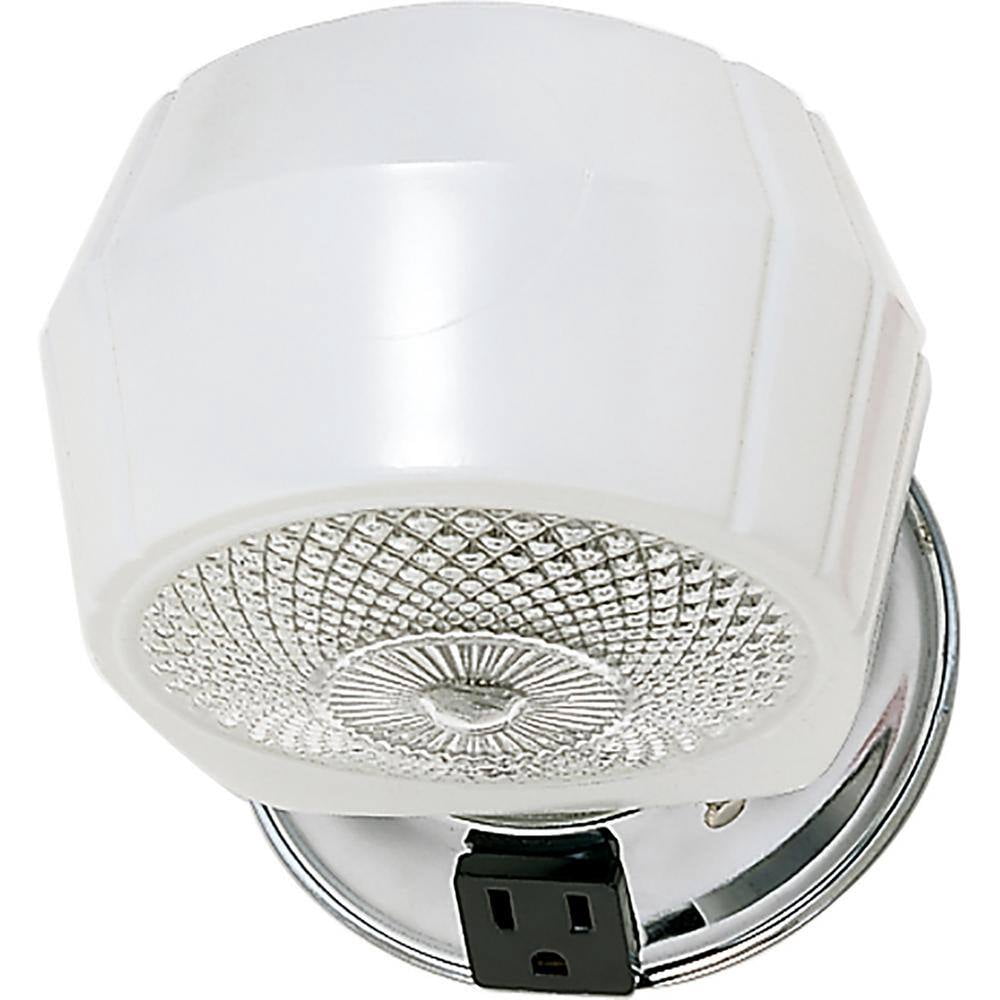 Nuvo 77-121B - BATH GLASS CHROME BRACKET W/CO