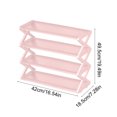 thumbnail image 3 of FcBaudy Shoe Rack, Shoe Rack Organizer Household X Type Shoe Rack Multifunctional Double Steel Tube Assembly Shoe Cabinet Dormitory Shelf p lastic shoe rack, 3 of 6