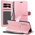 thumbnail image 2 of Case for Samsung Galaxy A16 5G Wallet PU Leather Pouch with Credit Card Slots Money Pocket, Stand & Strap Flip Bookstyle Cover Fit Galaxy A16 - Rose Gold, 2 of 8