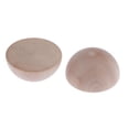 thumbnail image 4 of - 2PCS Unfinished Wooden Balls, Round Craft Balls for DIY, 4 of 8