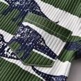 thumbnail image 3 of Toddler Baby Boy Clothes Summer Dinosaur Short Sleeve and Shorts Animal Style Outfits Set Green 2-3T, 3 of 7