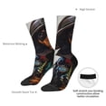 thumbnail image 4 of Cauagu Fantasy Wizard Dog Art Print Crew Socks for Women and Men,Adult Athletic Running Socks 1-Pair Sports Socks Work Gear Socks with Moisture Wicking, 4 of 6