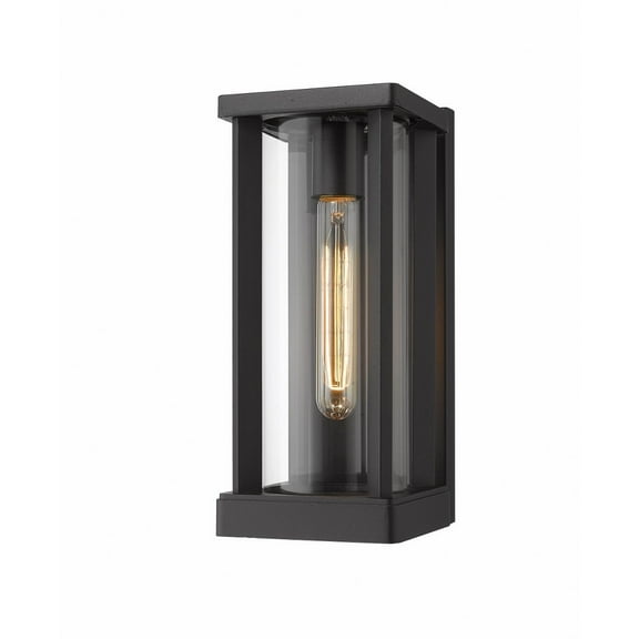 Z Lite 586S-BK 13 in. Glenwood 1 Light Black Outdoor Wall Sconce