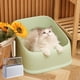 thumbnail image 4 of Juego de palas de metal para arena de gatos, herramientas para gatos, palas grandes con mango de madera, pala de metal para arena de gatos., 4 of 6