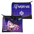 thumbnail image 4 of Game Honkai:Star Rail Peripherals Cute Fashion Canvas Coin Purse Wallet Portable Robin Jade Boothill Firefly Aventurine Kafka, 4 of 6