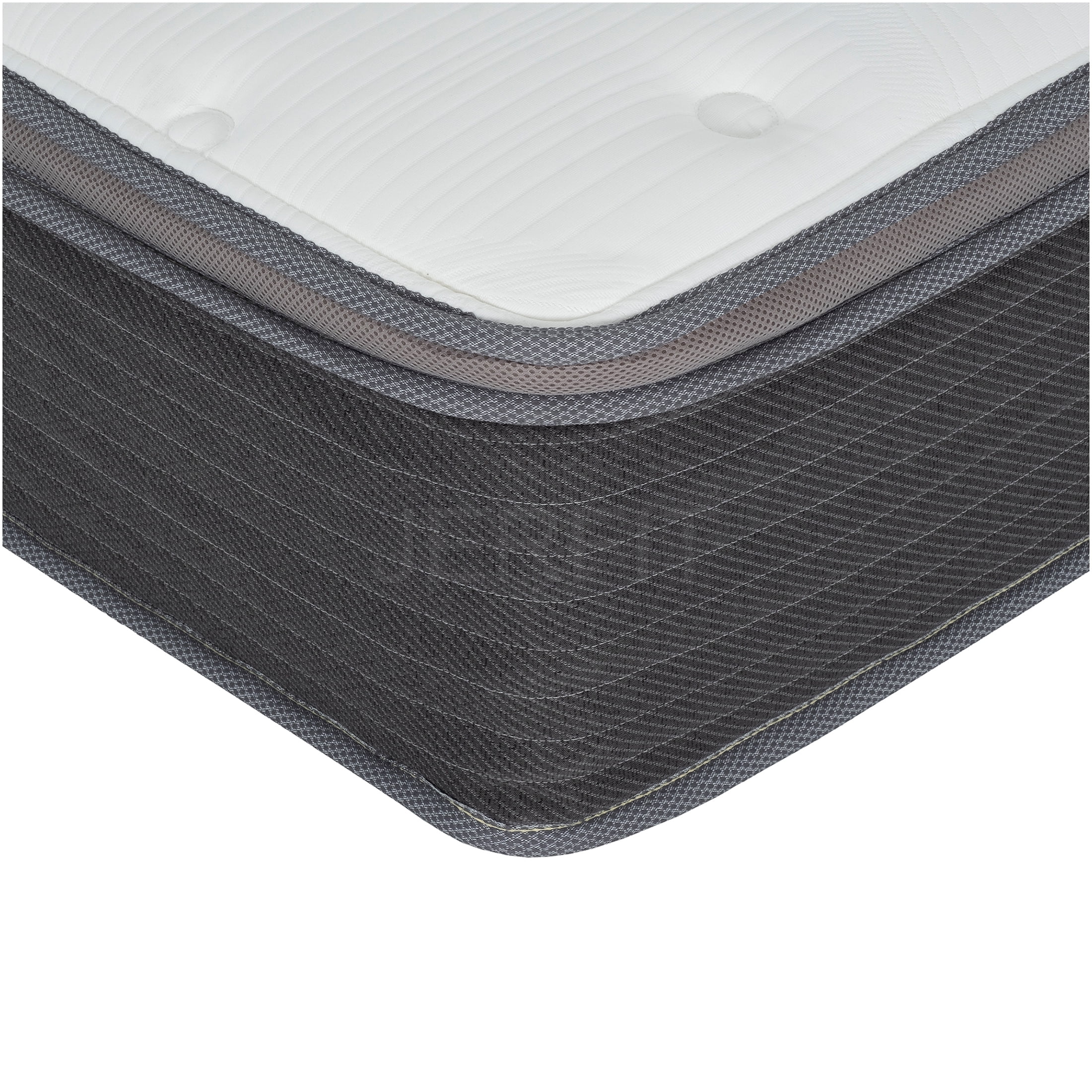 JERFIT 12 Inch King Hybrid Mattress in a Box - Gel Memory Foam, Pocket Springs, Cooling Tech, Pressure Relief Motion Isolation