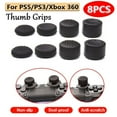 thumbnail image 2 of 8/16PCS Game Controller Analog Thumb Stick Grip Cap For PS5/PS3/Xbox 360//Xbox One Game Playing Accessories Joystick Cover Black 16PCS, 2 of 6