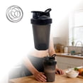 thumbnail image 1 of BotaniNest Protein Shaker Bottle Mixer With Secure Lid And Easy Pour Spout For Gym Workout, 1 of 6